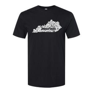 Kentucky Bourbon Love Home State Softstyle CVC T-Shirt