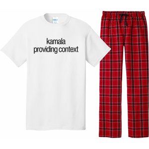 Kamala Brat Lime Green Providing Context Pajama Set