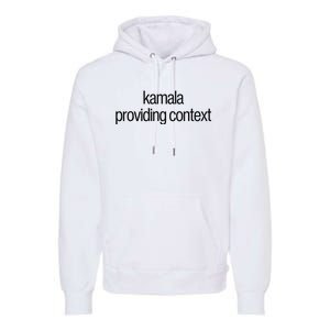 Kamala Brat Lime Green Providing Context Premium Hoodie