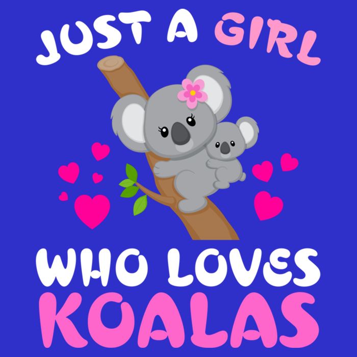 Koala Bear Lovers Just A Girl Who Loves Koalas Cool Gift Button