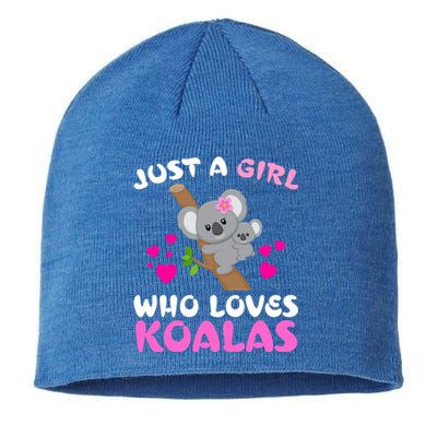 Koala Bear Lovers Just A Who Loves Koalas Gift Sustainable Beanie