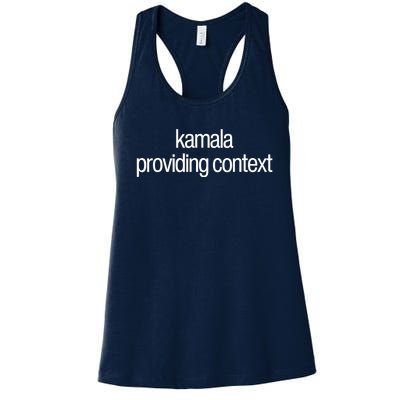 Kamala Brat Lime Green Providing Context Election 2024 Apparel Women's Racerback Tank