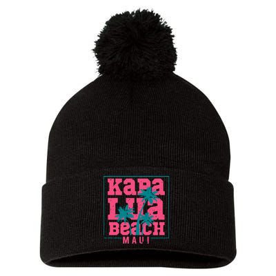 Kapalua Beach Maui Pom Pom 12in Knit Beanie