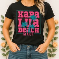 Kapalua Beach Maui Womens T-Shirt