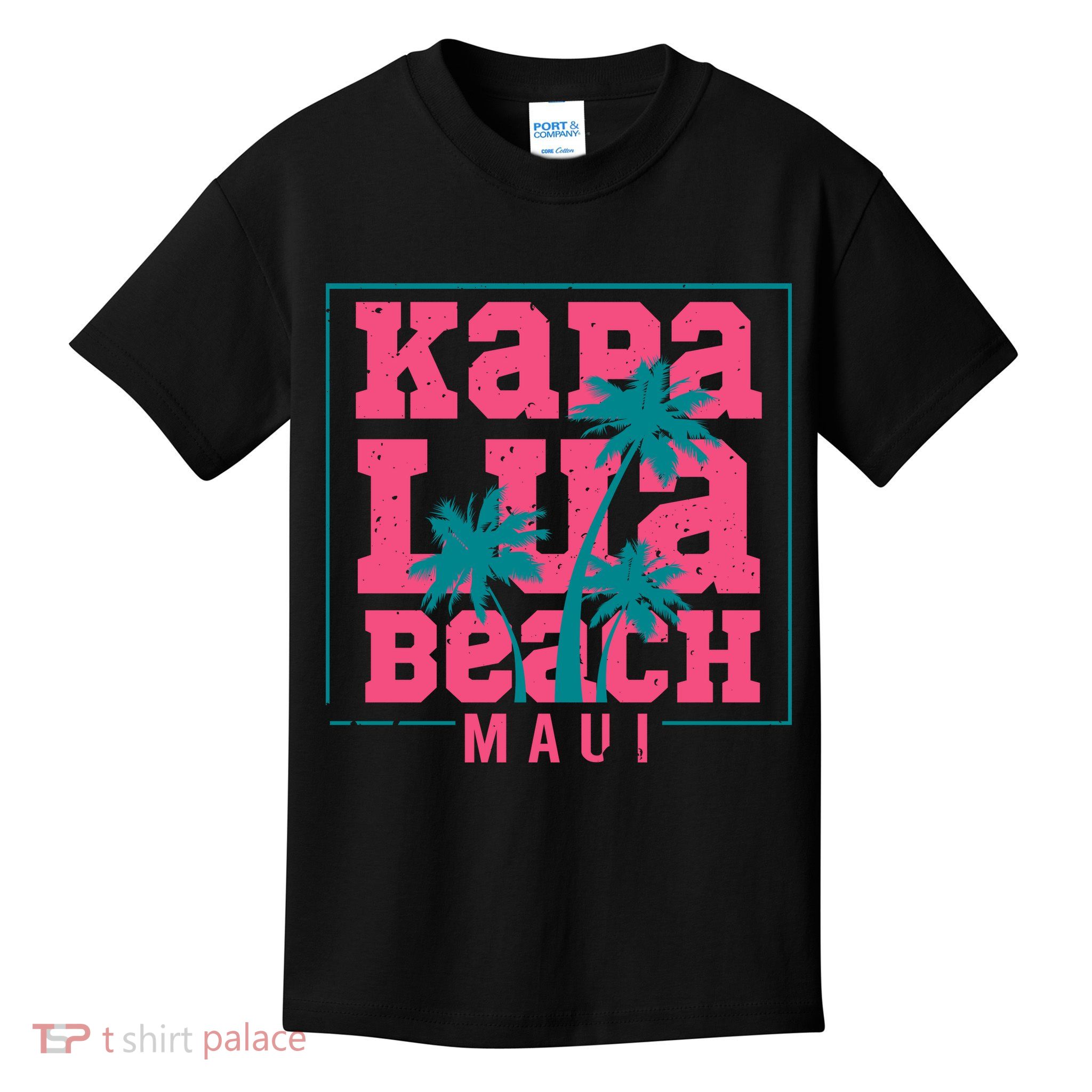 Kapalua Beach Maui Kids T-Shirt