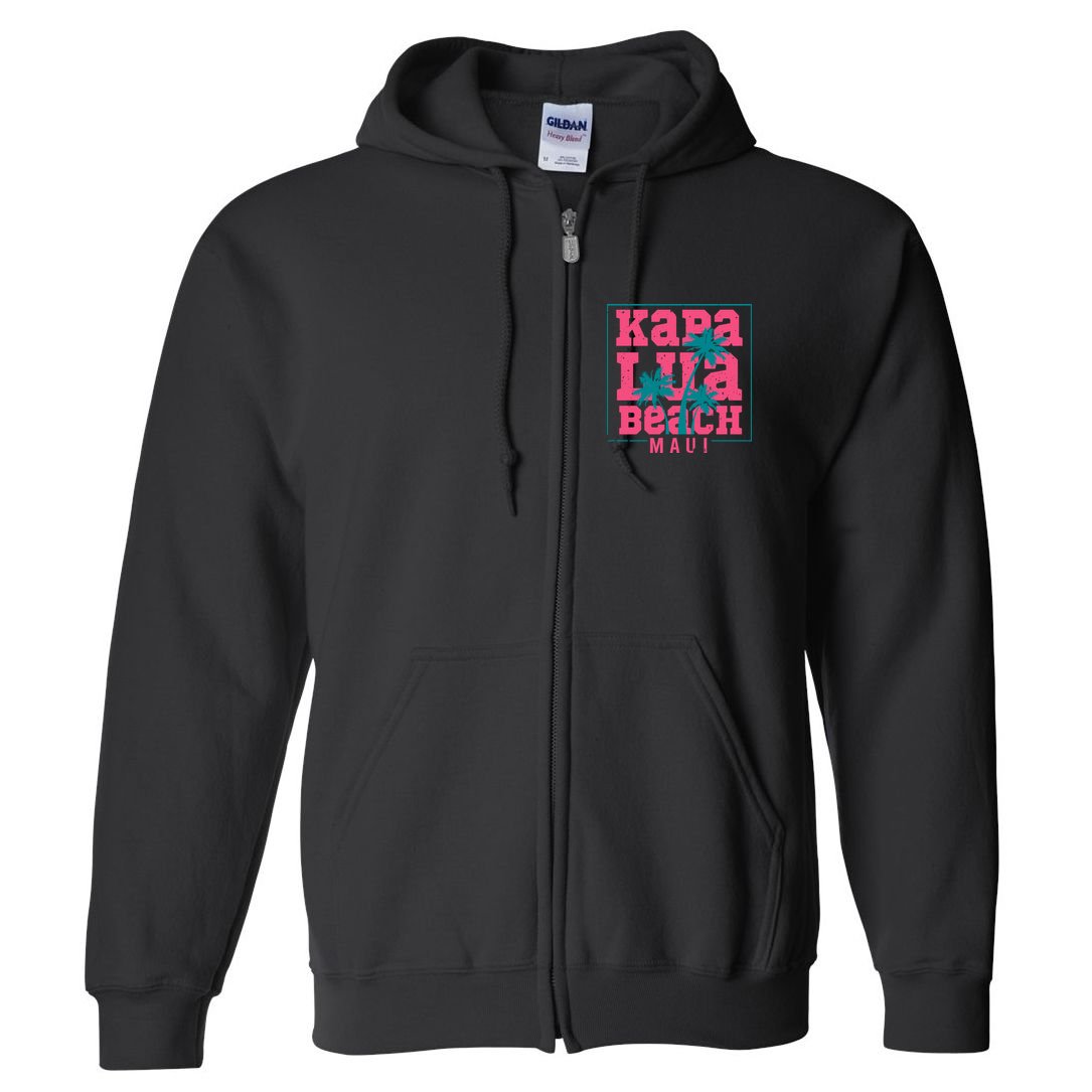 Kapalua Beach Maui Full Zip Hoodie