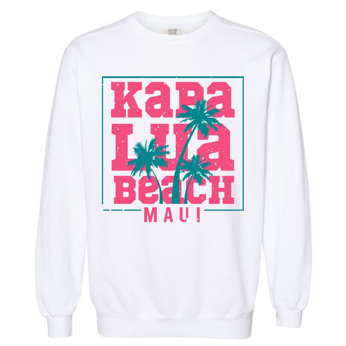 Kapalua Beach Maui Garment-Dyed Sweatshirt