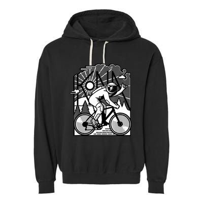 Kona Bikes - MTB Cycling Bicycle Biking Garment-Dyed Fleece Hoodie