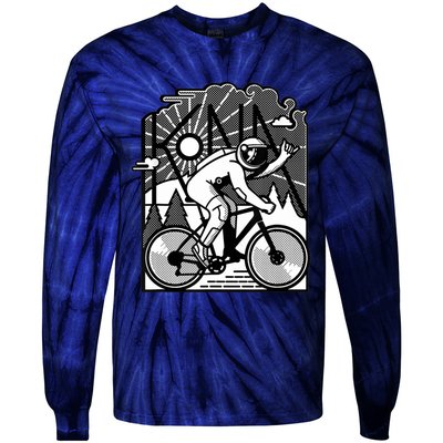 Kona Bikes - MTB Cycling Bicycle Biking Tie-Dye Long Sleeve Shirt