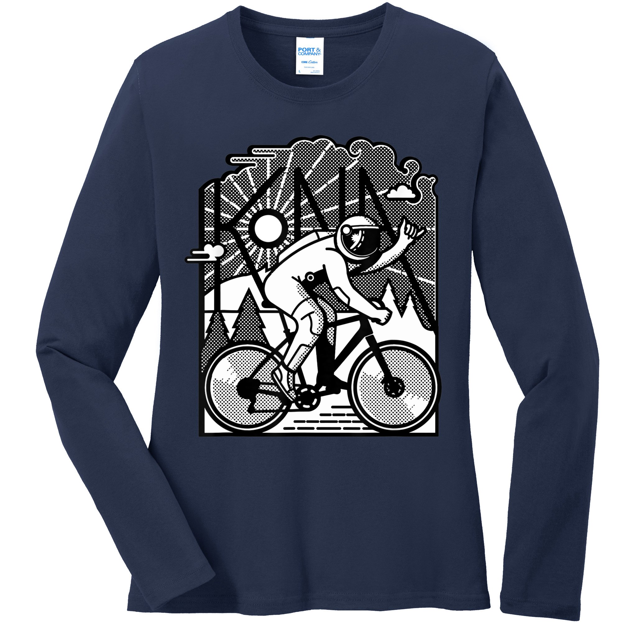 Kona Bikes - MTB Cycling Bicycle Biking Ladies Long Sleeve Shirt