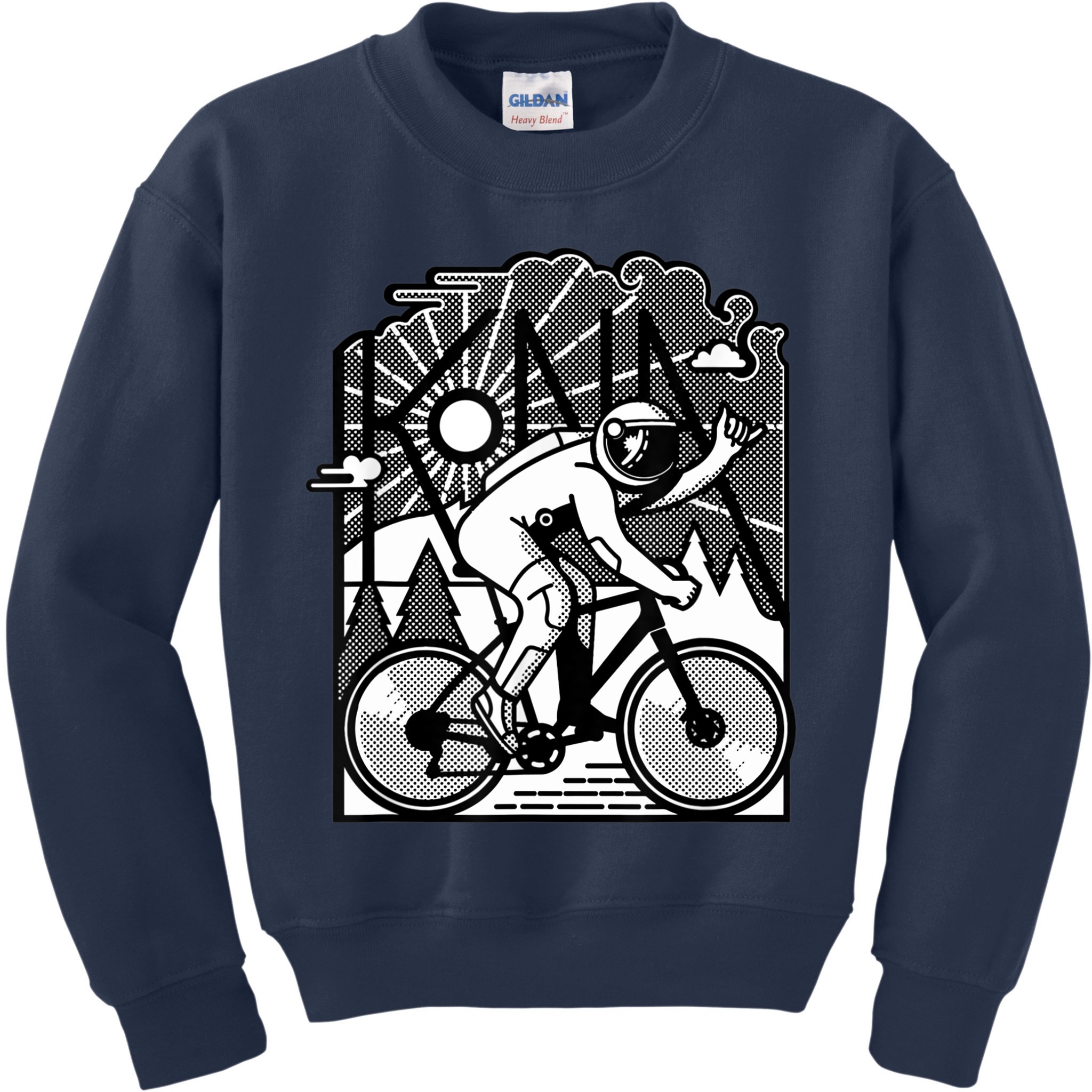 Kona Bikes - MTB Cycling Bicycle Biking Kids Sweatshirt