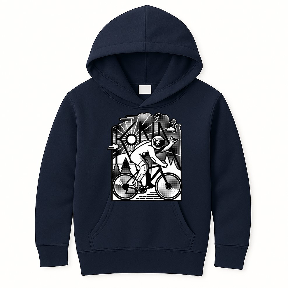 Kona Bikes - MTB Cycling Bicycle Biking Kids Hoodie
