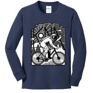 Kona Bikes - MTB Cycling Bicycle Biking Kids Long Sleeve Shirt