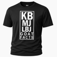 Kb Mj Lbj Basketball Goat Facts Cooling Performance Crew T-Shirt