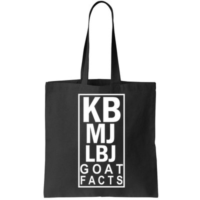 Kb Mj Lbj Basketball Goat Facts Bag