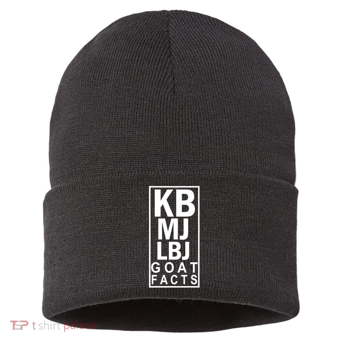 Kb Mj Lbj Basketball Goat Facts Sustainable Knit Beanie