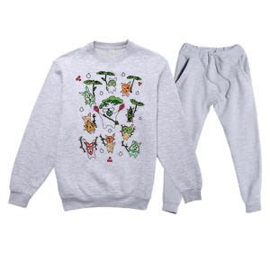 Korok Breath Of The Wild Hylia Premium Crewneck Sweatsuit Set