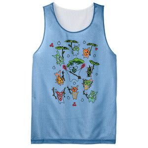 Korok Breath Of The Wild Hylia Mesh Reversible Basketball Jersey Tank