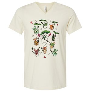 Korok Breath Of The Wild Hylia V-Neck T-Shirt