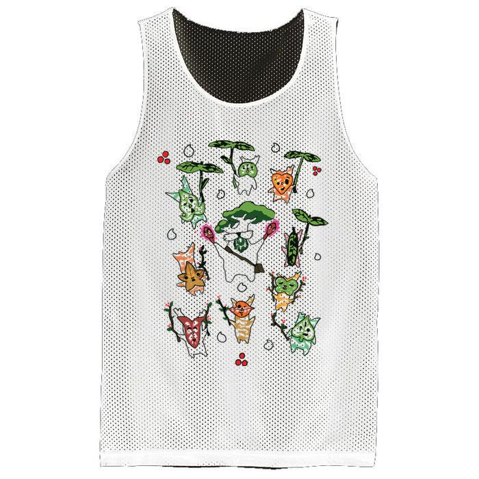 Korok Breath Of The Wild Hylia Mesh Reversible Basketball Jersey Tank
