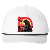 Kaiju Birthday Party Japan Monster Movie Bday Decorations Snapback Five-Panel Rope Hat