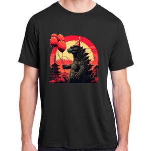 Kaiju Birthday Party Japan Monster Movie Bday Decorations Adult ChromaSoft Performance T-Shirt