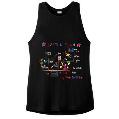 Kevin's Battle Plan When Home Alone Ladies PosiCharge Tri-Blend Wicking Tank