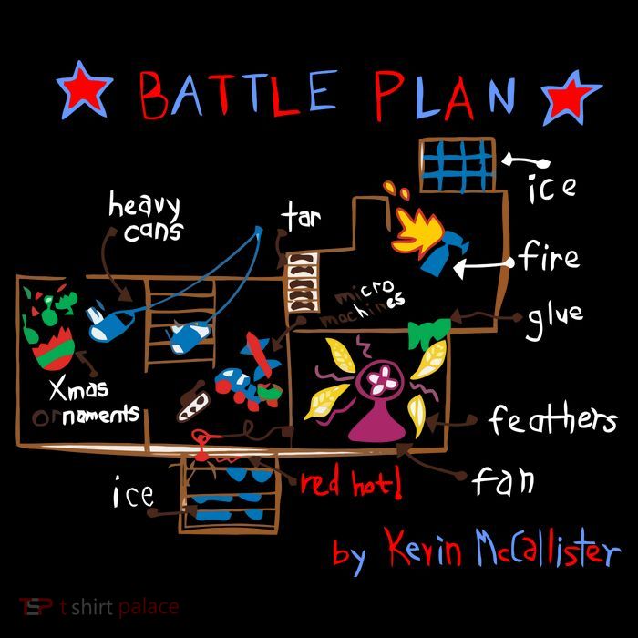 Kevin's Battle Plan When Home Alone Flexfit Unipanel Trucker Cap