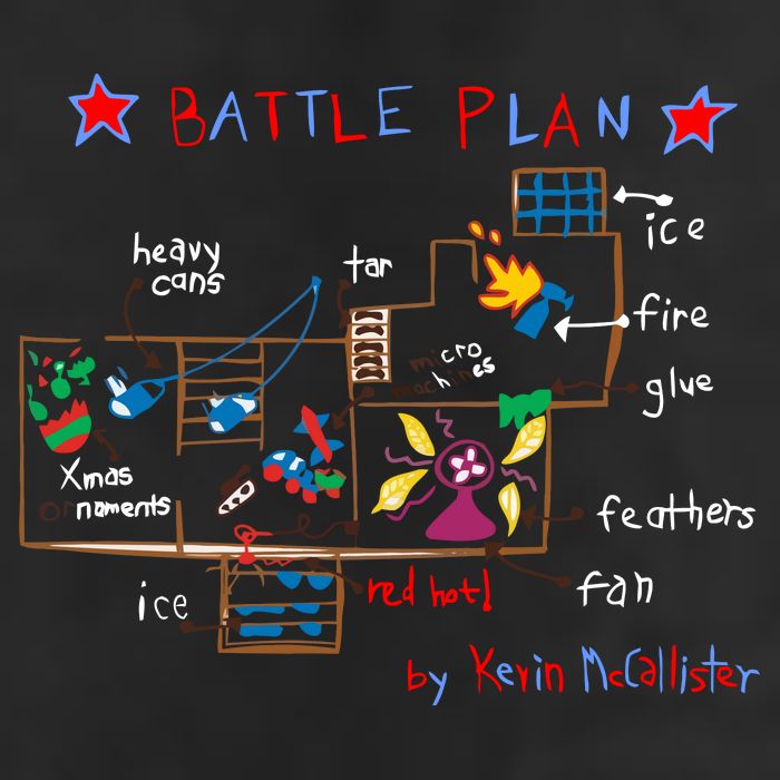 Kevin's Battle Plan When Home Alone Adult Drive Performance Visor