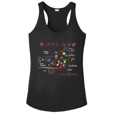 Kevin's Battle Plan When Home Alone Ladies PosiCharge Competitor Racerback Tank