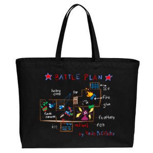 Kevin's Battle Plan When Home Alone Cotton Canvas Jumbo Tote