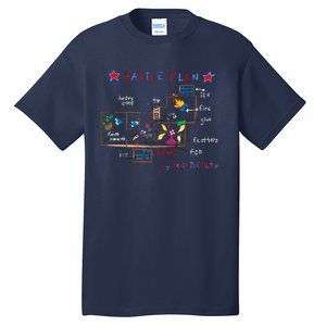 Kevin's Battle Plan When Home Alone Tall T-Shirt