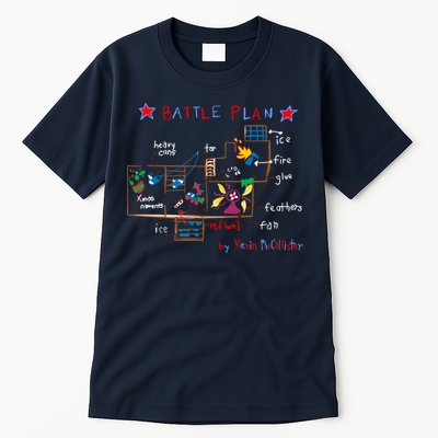 Kevin's Battle Plan When Home Alone Tall T-Shirt