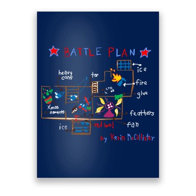 Kevin's Battle Plan When Home Alone Poster