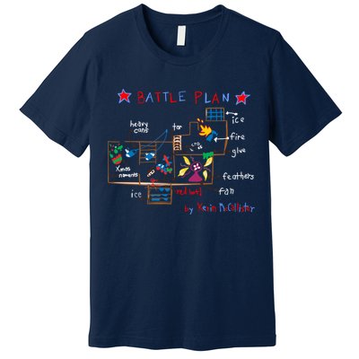 Kevin's Battle Plan When Home Alone Premium T-Shirt