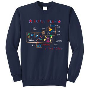 Kevin's Battle Plan When Home Alone Tall Sweatshirt