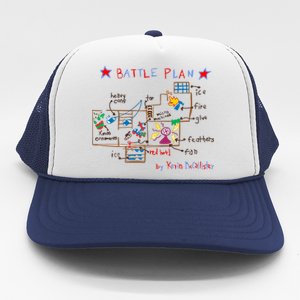 Kevin's Battle Plan When Home Alone Trucker Hat