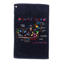 Kevin's Battle Plan When Home Alone Golf Towel