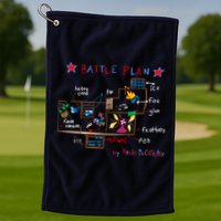 Kevin's Battle Plan When Home Alone Golf Towel