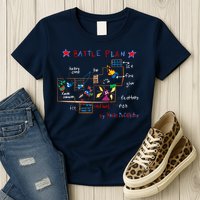 Kevin's Battle Plan When Home Alone Womens T-Shirt