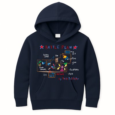 Kevin's Battle Plan When Home Alone Kids Hoodie