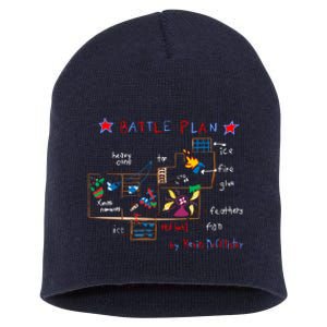 Kevin's Battle Plan When Home Alone Short Acrylic Beanie