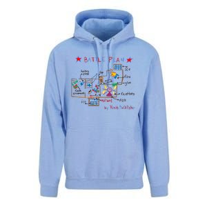 Kevin's Battle Plan When Home Alone Unisex Surf Hoodie