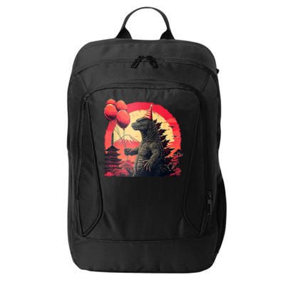 Kaiju Birthday Party Japan Monster Dinosaur City Backpack