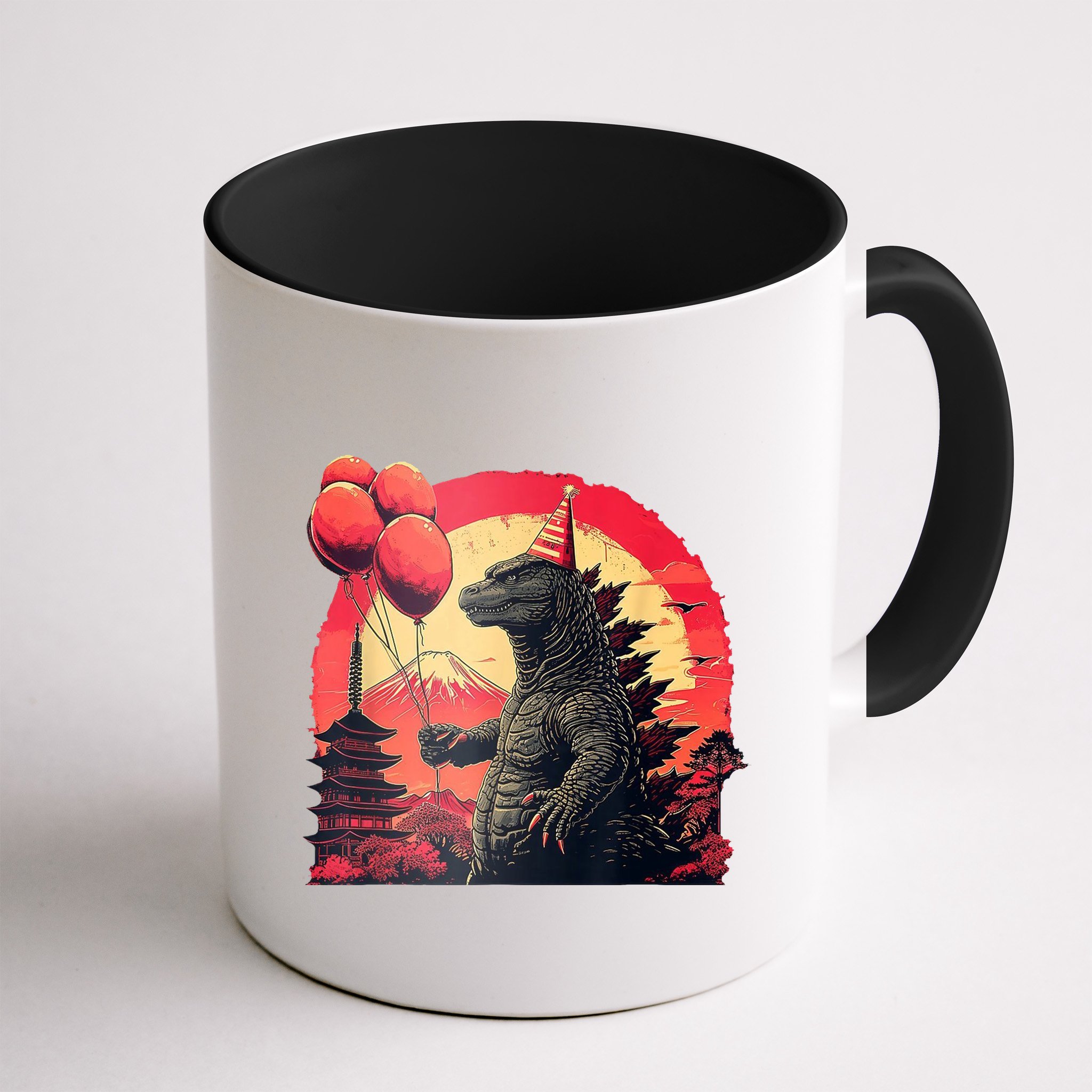 Kaiju Birthday Party Japan Monster Dinosaur Mug