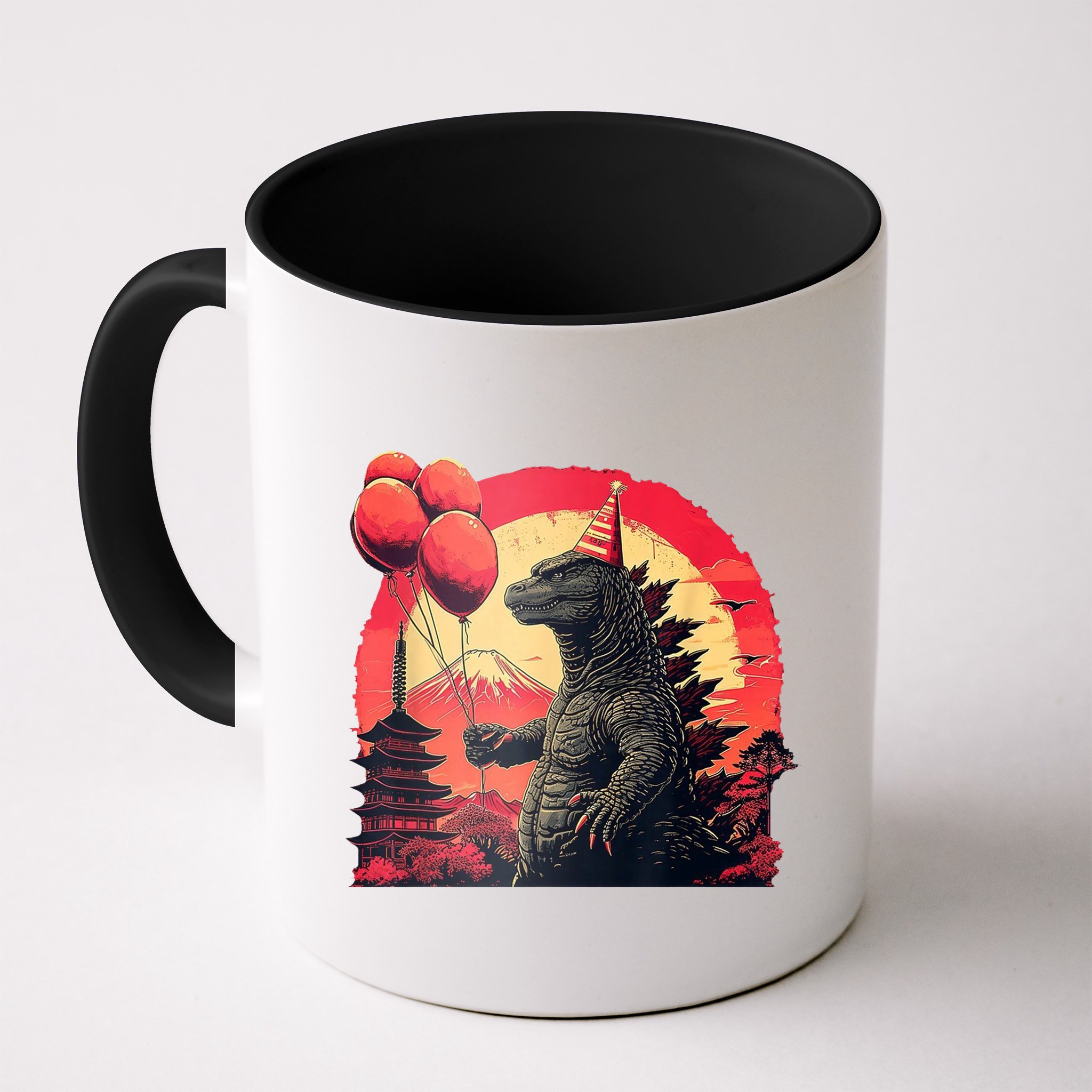 Kaiju Birthday Party Japan Monster Dinosaur Mug