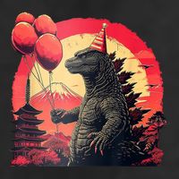 Kaiju Birthday Party Japan Monster Dinosaur Trucker Hat