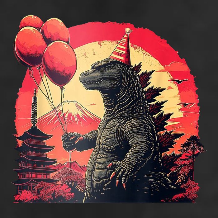 Kaiju Birthday Party Japan Monster Dinosaur Trucker Hat