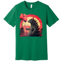 Kaiju Birthday Party Japan Monster Dinosaur Premium T-Shirt