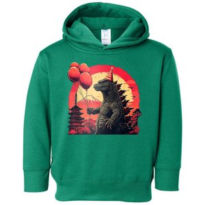 Kaiju Birthday Party Japan Monster Dinosaur Toddler Hoodie